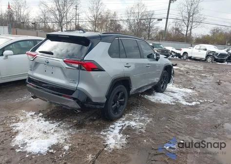 2021 Toyota Rav4 Hybrid Xse from USA, damaged, VIN 2T3E6RFV7MW028178